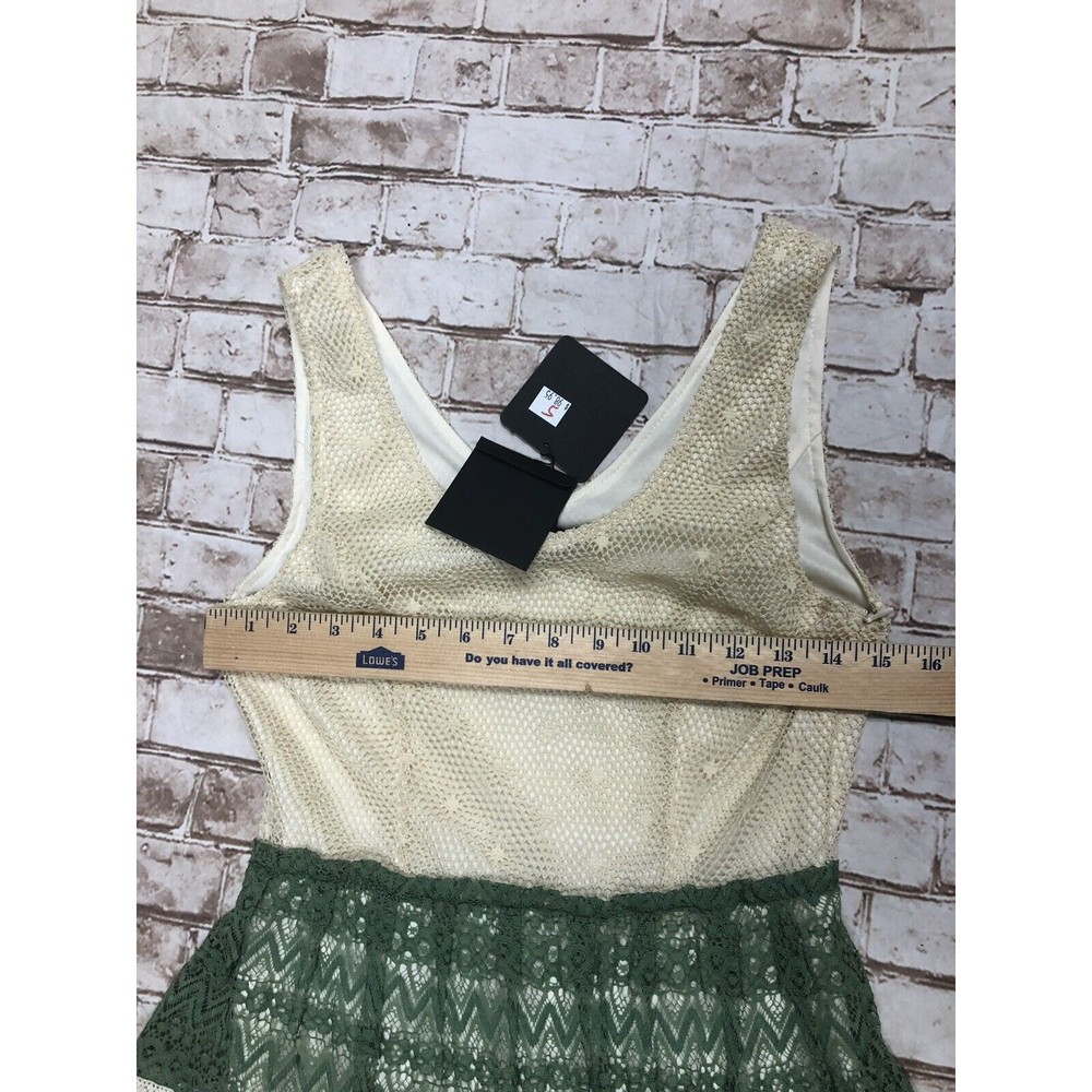 NWT Anthopologie RYU Women's‎ Lace Crochet Trim Sleeveless Feminine Dress Size S - Picture 6 of 9